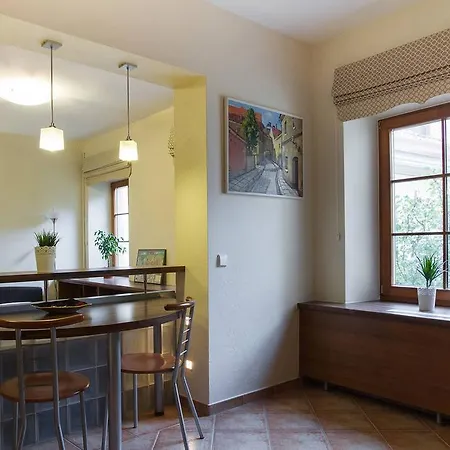 דירה Cozy Studio In Hidden Courtyard וילנה